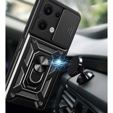 Чохол-накладка BeCover Military для Xiaomi Redmi Note 13 5G Black (711030)