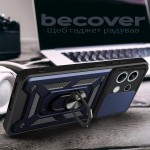 Чохол-накладка BeCover Military для Xiaomi Redmi Note 13 5G Blue (711031) Чохол-накладка BeCover Military для Xiaomi Redmi Note 13 5G Blue (711031)