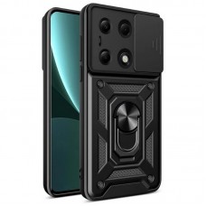Чохол-накладка BeCover Military для Xiaomi Redmi Note 13 Pro 4G Black (711024) Чохол-накладка BeCover Military для Xiaomi Redmi Note 13 Pro 4G Black (711024)