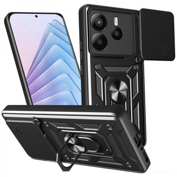 Чохол-накладка BeCover Military для Xiaomi Redmi Note 14 5G Black (712867)