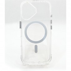 Чохол-накладка BeCover Space Case MagSafe для Apple iPhone 16 Transparancy (712102)