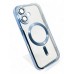 Чохол-накладка BeCover TPU Chrome Case MagSafe для Apple iPhone 16 Plus Sierra Blue (712077)