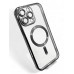 Чохол-накладка BeCover TPU Chrome Case MagSafe для Apple iPhone 16 Pro Max Black (712085)