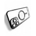 Чохол-накладка BeCover TPU Chrome Case MagSafe для Apple iPhone 16 Pro Max Black (712085)