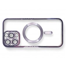 Чохол-накладка BeCover TPU Chrome Case MagSafe для Apple iPhone 16 Pro Max Purple (712089)