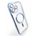 Чохол-накладка BeCover TPU Chrome Case MagSafe для Apple iPhone 16 Pro Max Sierra Blue (712087)