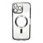 Чохол-накладка BeCover TPU Chrome Case MagSafe для Apple iPhone 16 Pro Max Silver (712088) Чохол-накладка BeCover TPU Chrome Case MagSafe для Apple iPhone 16 Pro Max Silver (712088)