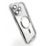 Чохол-накладка BeCover TPU Chrome Case MagSafe для Apple iPhone 16 Pro Max Silver (712088) Чохол-накладка BeCover TPU Chrome Case MagSafe для Apple iPhone 16 Pro Max Silver (712088)