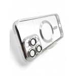 Чохол-накладка BeCover TPU Chrome Case MagSafe для Apple iPhone 16 Pro Max Silver (712088) Чохол-накладка BeCover TPU Chrome Case MagSafe для Apple iPhone 16 Pro Max Silver (712088)