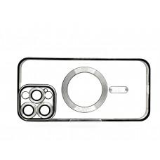 Чохол-накладка BeCover TPU Chrome Case MagSafe для Apple iPhone 16 Pro Max Silver (712088)