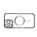 Чохол-накладка BeCover TPU Chrome Case MagSafe для Apple iPhone 16 Pro Silver (712083)