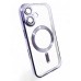 Чохол-накладка BeCover TPU Chrome Case MagSafe для Apple iPhone 16 Purple (712074)