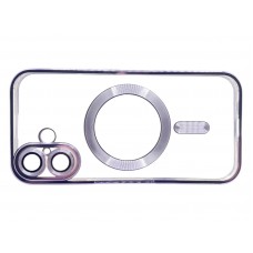 Чохол-накладка BeCover TPU Chrome Case MagSafe для Apple iPhone 16 Purple (712074)