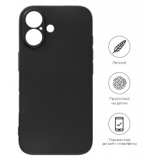 Чохол-накладка BeCover для Apple iPhone 16 Plus Black (712276)