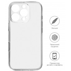 Чохол-накладка BeCover для Apple iPhone 16 Pro Transparancy (712279) Чохол-накладка BeCover для Apple iPhone 16 Pro Transparancy (712279)