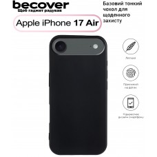 Чохол-накладка BeCover для Apple iPhone 17 Air Black (713758)