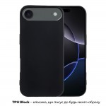 Чохол-накладка BeCover для Apple iPhone 17 Air Black (713758) Чохол-накладка BeCover для Apple iPhone 17 Air Black (713758)