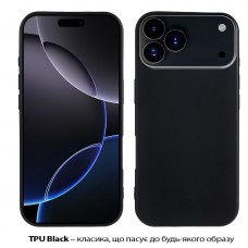 Чохол-накладка BeCover для Apple iPhone 17 Pro Black (713760) Чохол-накладка BeCover для Apple iPhone 17 Pro Black (713760)