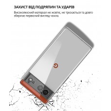 Чохол-накладка BeCover для Google Pixel 6 Transparancy (707142)