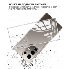 Чохол-накладка BeCover для Infinix Note 50 Pro 4G (X6855) Transparancy (714674)