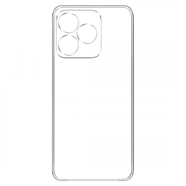 Чохол-накладка BeCover для Realme Note 50 Transparancy (711182)