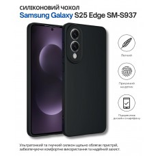 Чохол-накладка BeCover для Samsung Galaxy S25 Edge SM-S937 Black (714677)
