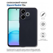 Чохол-накладка BeCover для Xiaomi Redmi 13x Black (714685)