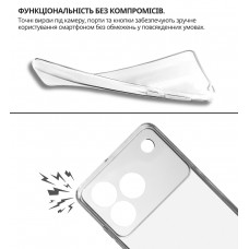 Чохол-накладка BeCover для ZTE Blade A76 4G Transparancy (714906)