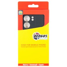 Чохол-накладка Dengos Carbon для Oppo A5X Black (DG-KM-175) + захисне скло
