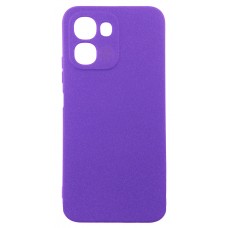 Чохол-накладка Dengos Carbon для Oppo A6x Violet (DG-KM-193) + захисне скло