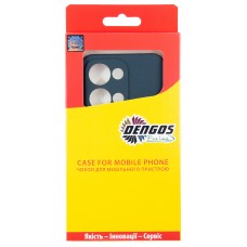 Чохол-накладка Dengos Carbon для Oppo Reno13 5G Blue (DG-KM-177) + захисне скло