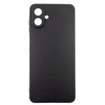 Чохол-накладка Dengos Carbon для Samsung Galaxy A07 Black (DG-KM-162) + захисне скло Чохол-накладка Dengos Carbon для Samsung Galaxy A07 Black (DG-KM-162) + захисне скло