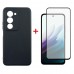 Чохол-накладка Dengos Carbon для Xiaomi Redmi 15 Black (DG-KM-163) + захисне скло