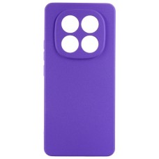 Чохол-накладка Dengos Carbon для Xiaomi Redmi Note 14 Pro Purple (DG-KM-130) + захисне скло