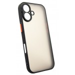 Чохол-накладка Dengos Matt для iPhone 17 Black (DG-TPU-MATT-170)