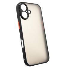 Чохол-накладка Dengos Matt для iPhone 17 Black (DG-TPU-MATT-170)