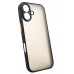 Чохол-накладка Dengos Matt для iPhone 17 Black (DG-TPU-MATT-170)