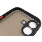 Чохол-накладка Dengos Matt для iPhone 17 Black (DG-TPU-MATT-170)