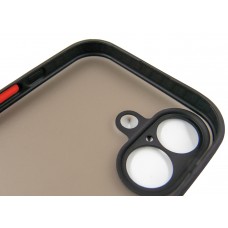 Чохол-накладка Dengos Matt для iPhone 17 Black (DG-TPU-MATT-170)