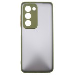 Чохол-накладка Dengos Matt для Oppo A5 Olive (DG-KM-158) + захисне скло Чохол-накладка Dengos Matt для Oppo A5 Olive (DG-KM-158) + захисне скло