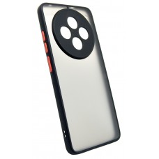 Чохол-накладка Dengos Matt для Oppo Reno 12F 4G Black (DG-TPU-MATT-167)