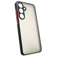 Чохол-накладка Dengos Matt для Samsung Galaxy S24 FE SM-S721 Black (DG-TPU-MATT-152)