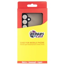 Чохол-накладка Dengos Matt для Samsung Galaxy S24 FE SM-S721 Black (DG-TPU-MATT-152)