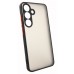 Чохол-накладка Dengos Matt для Samsung Galaxy S24 SM-S921 Black (DG-TPU-MATT-146)