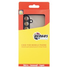 Чохол-накладка Dengos Matt для Samsung Galaxy S25 FE Black (DG-TPU-MATT-169)