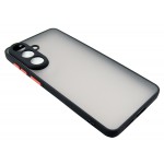 Чохол-накладка Dengos Matt для Samsung Galaxy S26+ SM-S946 Black (DG-TPU-MATT-175)
