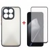 Чохол-накладка Dengos Matt для Xiaomi 15T Black (DG-KM-199) + захисне скло