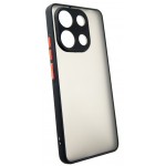 Чохол-накладка Dengos Matt для Xiaomi Redmi Note 13 4G Black (DG-TPU-MATT-140) Чохол-накладка Dengos Matt для Xiaomi Redmi Note 13 4G Black (DG-TPU-MATT-140)