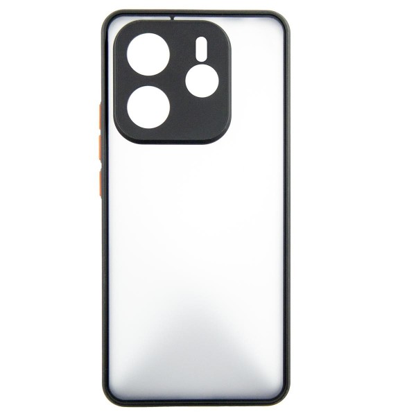 Чохол-накладка Dengos Matt для Xiaomi Redmi Note 14 5G Black (DG-TPU-MATT-155)