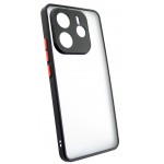 Чохол-накладка Dengos Matt для Xiaomi Redmi Note 14 5G Black (DG-TPU-MATT-155) Чохол-накладка Dengos Matt для Xiaomi Redmi Note 14 5G Black (DG-TPU-MATT-155)